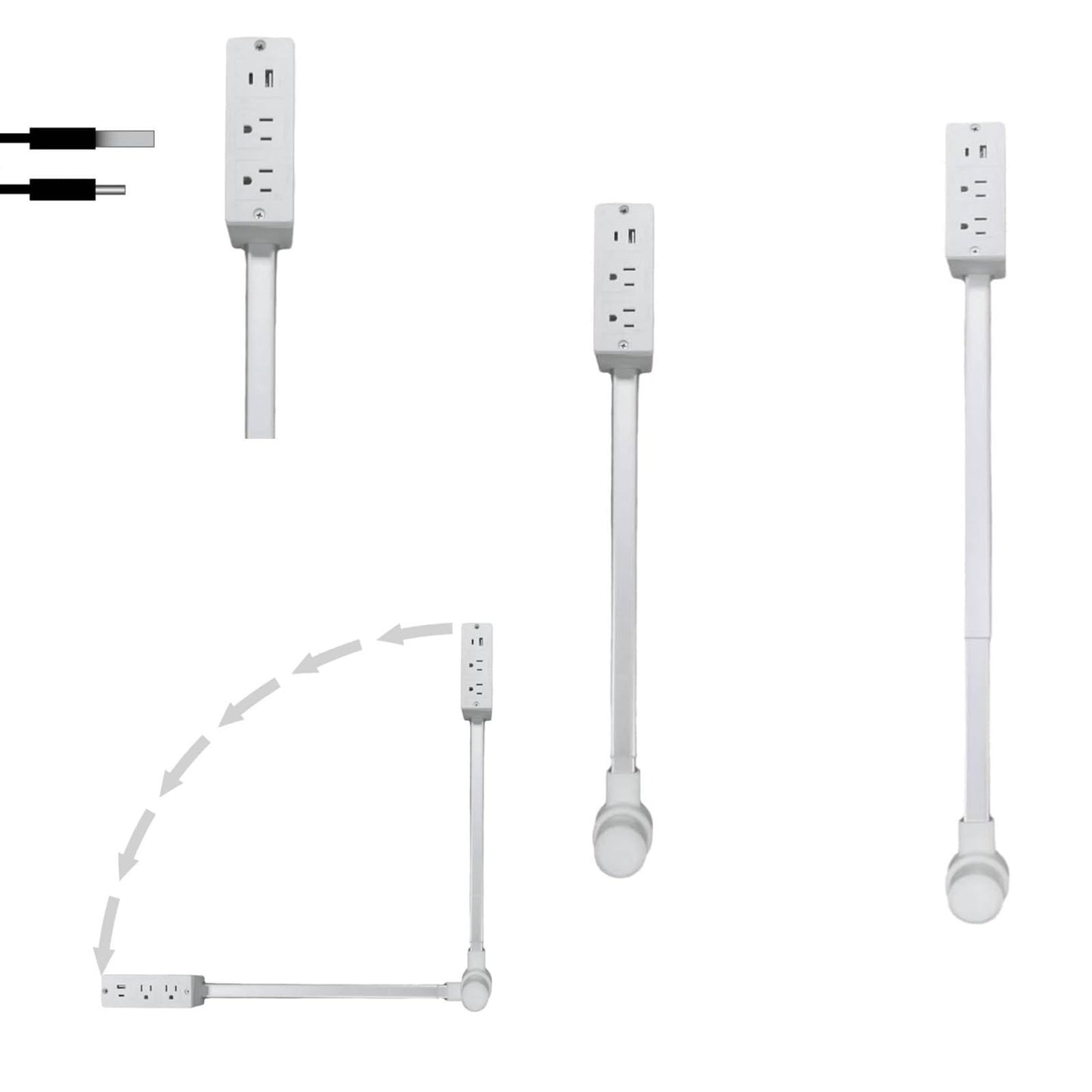 Power Socket Bedside and Sofa Extender
