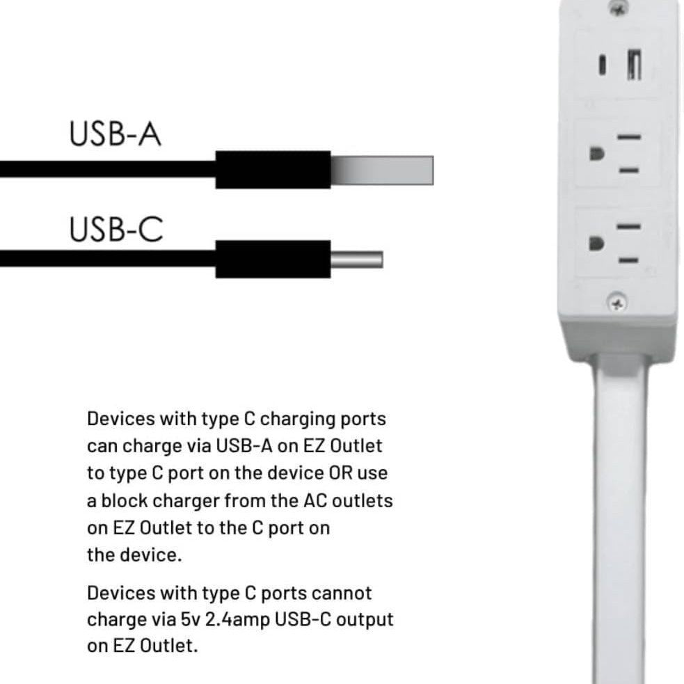 Power Socket Bedside and Sofa Extender